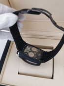 Jacob & Co. Epic X Skeleton - Detalhes em Azul