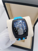 Jacob & Co. Epic X Skeleton  – Pulseira Azul.